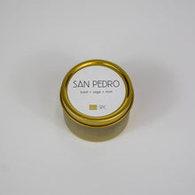 Load image into Gallery viewer, gold tin mini candle