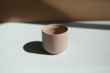 Load image into Gallery viewer, matte minimalist ceramic cup candle - set of 3