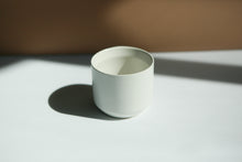 Load image into Gallery viewer, matte minimalist ceramic cup candle - set of 3