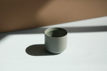 Load image into Gallery viewer, matte minimalist ceramic cup candle - set of 3
