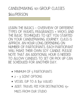 Load image into Gallery viewer, candlemaking 101 - group workshop
