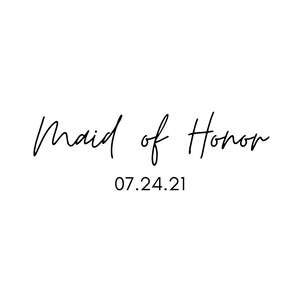 custom candle label