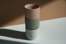 Load image into Gallery viewer, matte white minimalist ceramic cup candle
